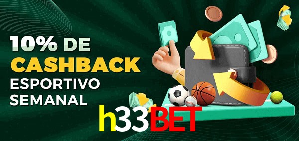10% de bônus de cashback na h33bet